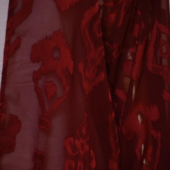 Sheer open-front dolman sleeve cardigan - Picture 2 of 6